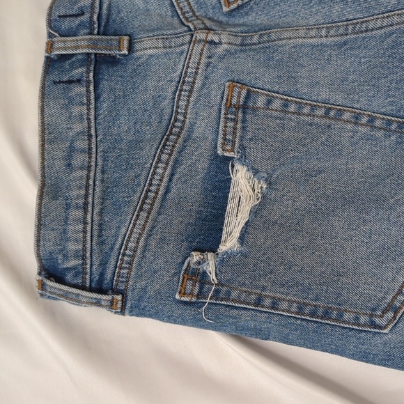 Abercrombie & Fitch Blue Jean Shorts - Picture 10 of 13
